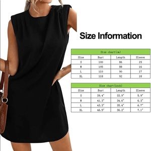 Women's Summer Casual Dress Tank Mini Shoulder Pad (brand new in Package )